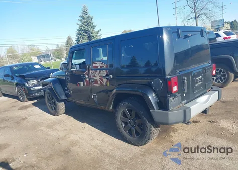 2011 Jeep Wrangler Unlimited 70Th Anniversary z USA, uszkodzony, nr VIN 1J4BA7H1XBL616117